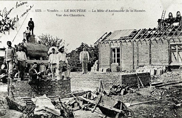 Mines d'antimoine de la Ramée