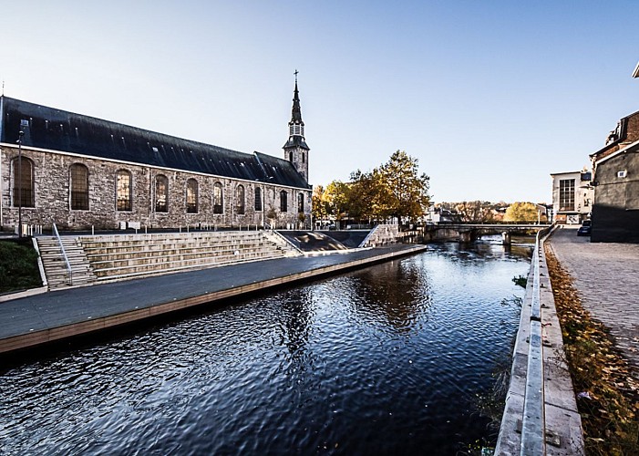 Eglise Notre Dame des Récollets et le pont ©Patrick Outers