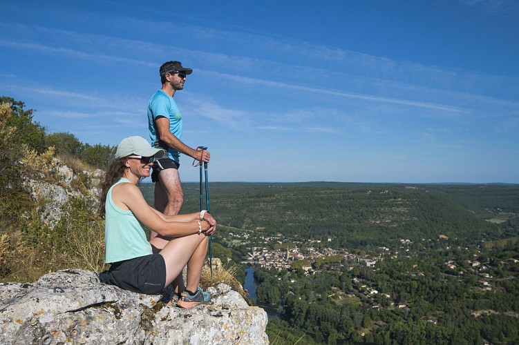 Vue depuis le Roc d'Anglars