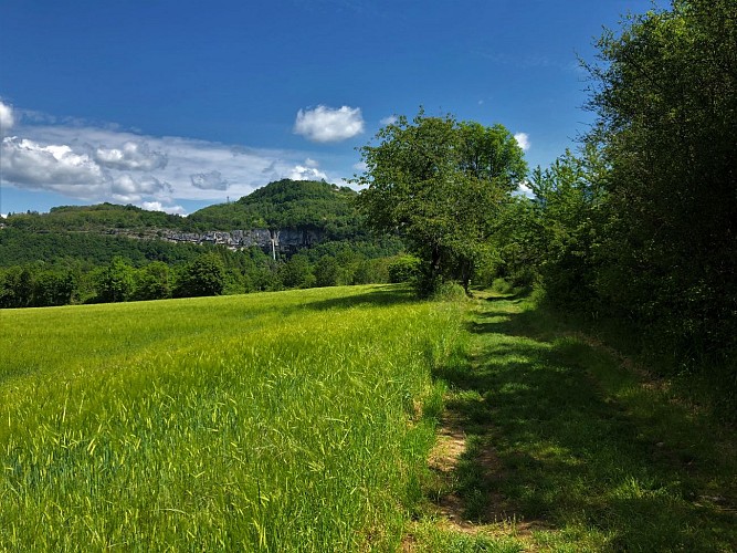 Hiking loop: Le tour du Fierloz_Artemare