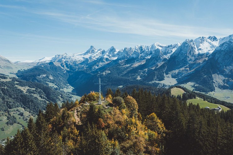 Tête du Danay, vanaf La Clusaz_La Clusaz