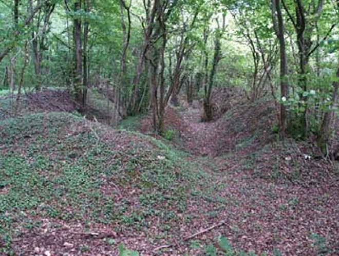 Ancien emplacement de batterie