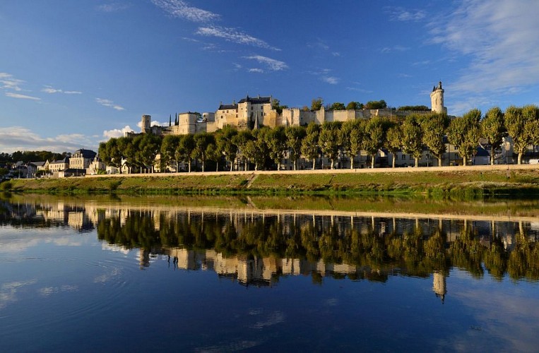 Chinon - Forteresse royale de Chinon - Vienne et forteresse ©Léonard de Serres