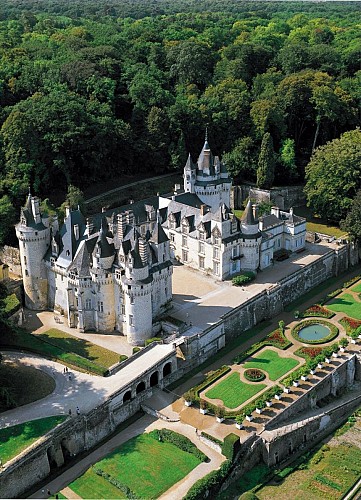 Rigny-Ussé - Château d'Ussé - Vue aérienne - © Château d'Ussé-2030
