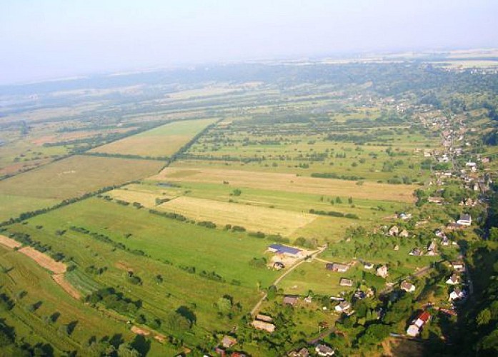 3. Chemin des courtils - Départ église de Bouquelon