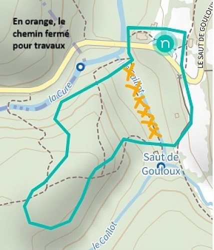 CarteGoulouxSentierFerme