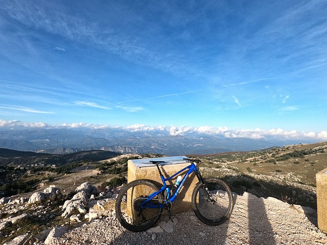 Circuit VTT n°°16 La Panorama_Gréolières