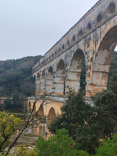 Boucle gravel Garrigue & Pont du Gard_Pujaut