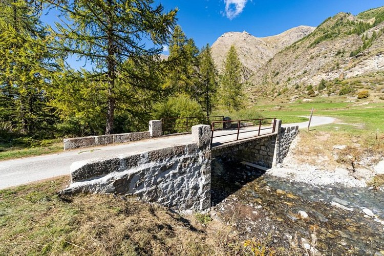 Pont du Plan au pied de l'ascension finale