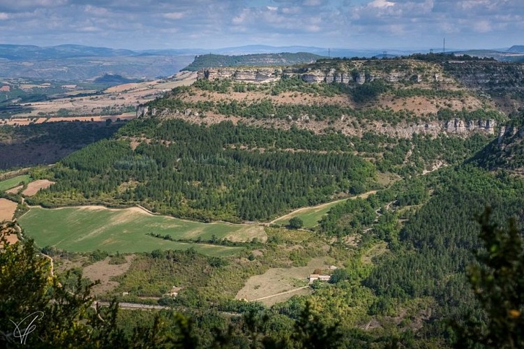 Vue depuis le sommet du Combalou
