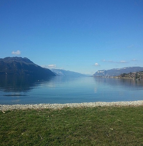 vue sur le lac