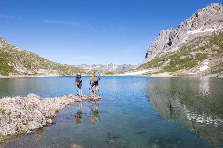 Les trois lacs - Itinéraire de randonnée pédestre