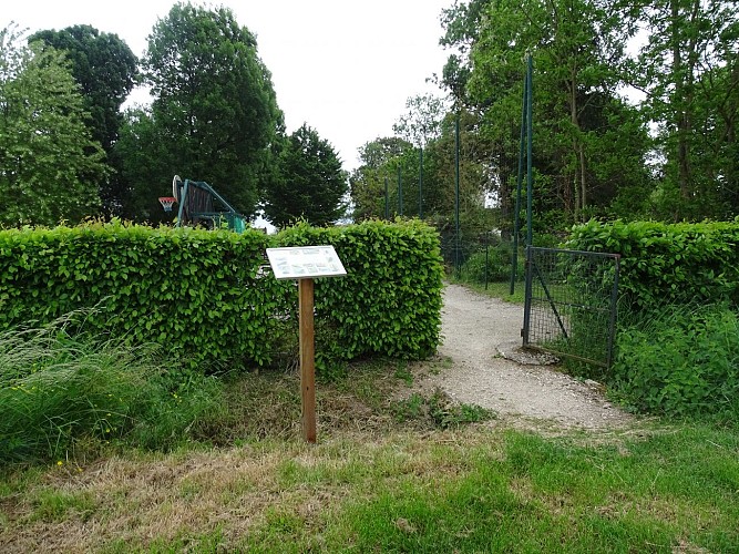 Panneau pédagogique