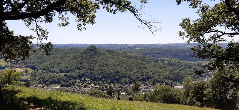 Vue sur le terril