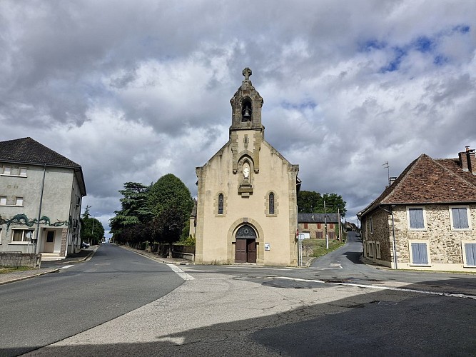 Chapelle du Rubeau - Raccourci 1 km la Chapelle Anty - Lubersac © JL OTD