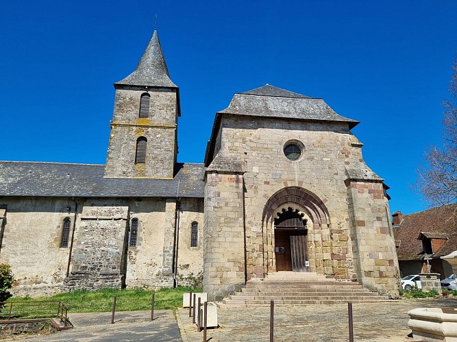 église St-Etienne - Lubersac 