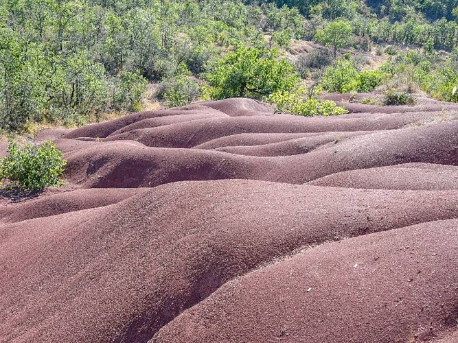 Sentier de Maraval - portion des dunes