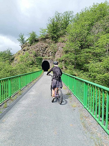 Voie verte de Gijounet à Lacaune