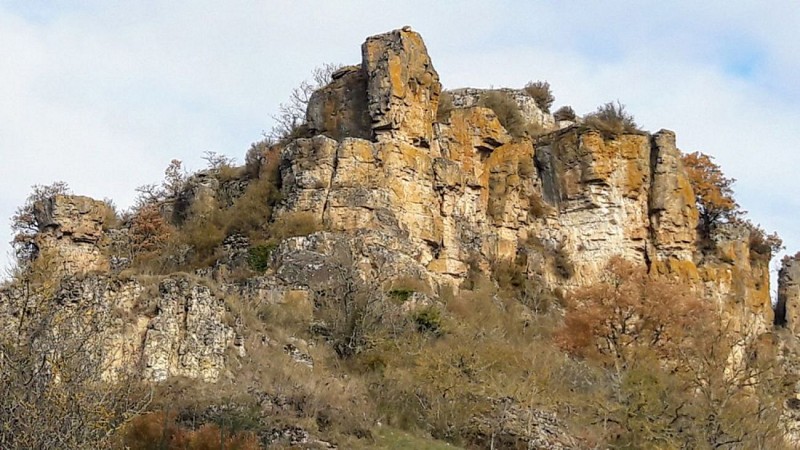 Le rocher de Caylus