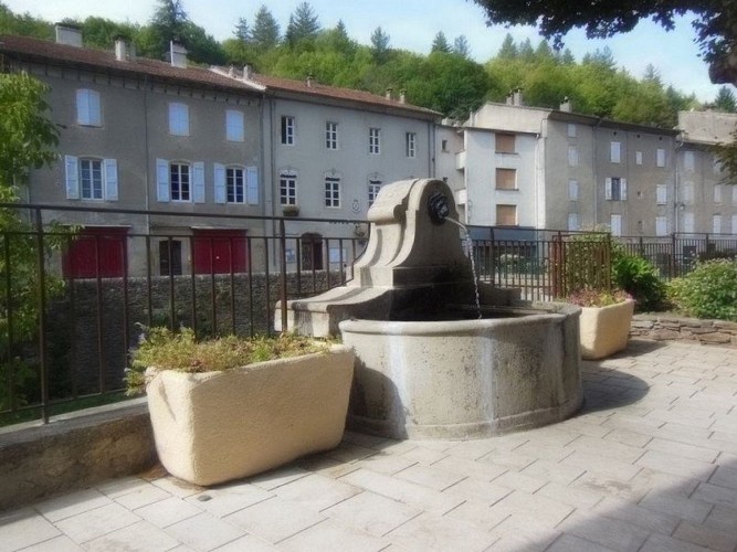 La fontaine du temple