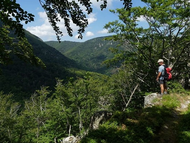 Vers le col du Minier
