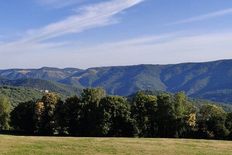 La vue sur la vallée Française