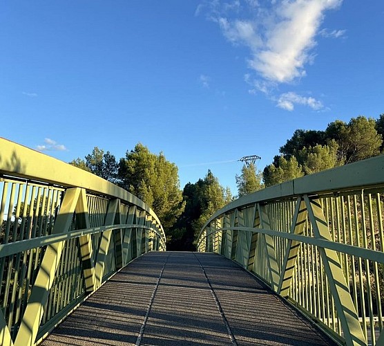 Voie verte du Pont du Gard : de Beaucaire à Uzès