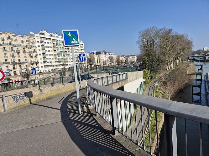 Parcours : la boucle de la Marne à vélo de Charenton-le-Pont à Joinville-le-Pont_Charenton-le-Pont