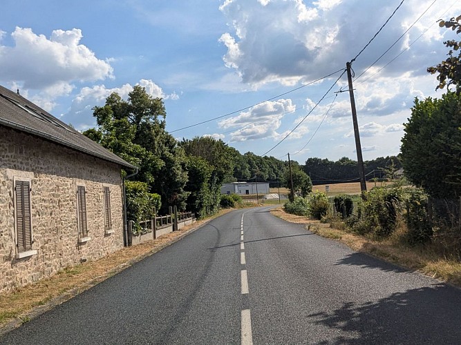 sortie de bourg Meilhards