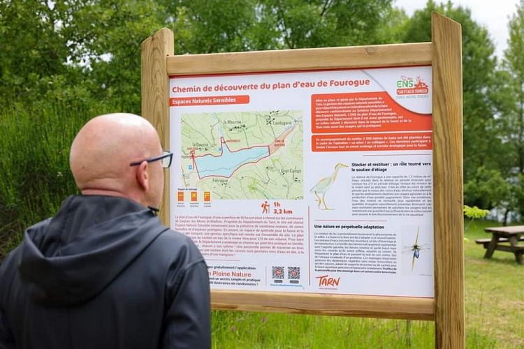 Panneau de départ