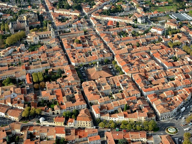 Revel vue du ciel