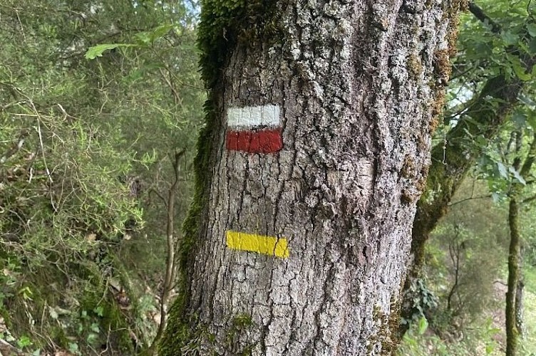 Indications de balisage PR et GR