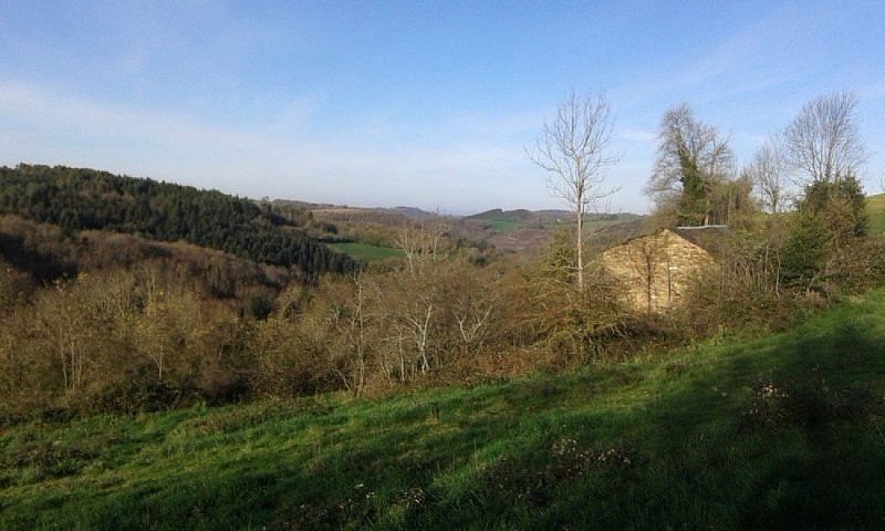 Point de vue randonnée de la Trivalle