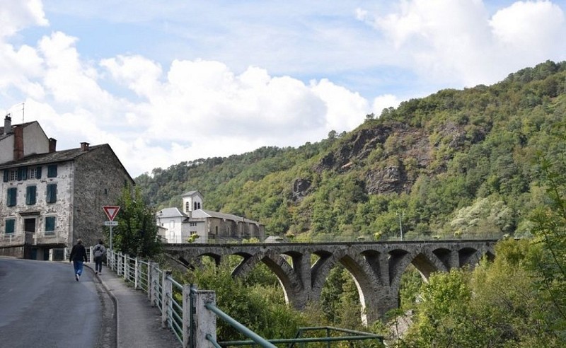 Retour route de Lacaze à Vabre