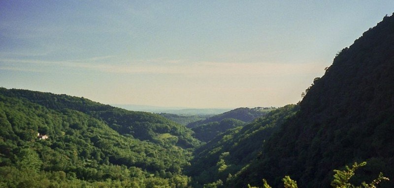 Point de vue saut de la truite