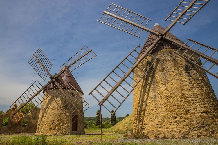 Les moulins Laffon, Mas Saintes-Puelles