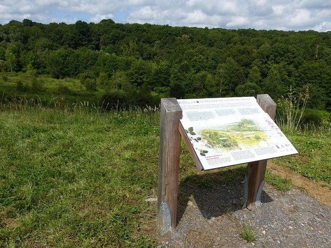 Ger boucle du menhir VTT vallon du Manas