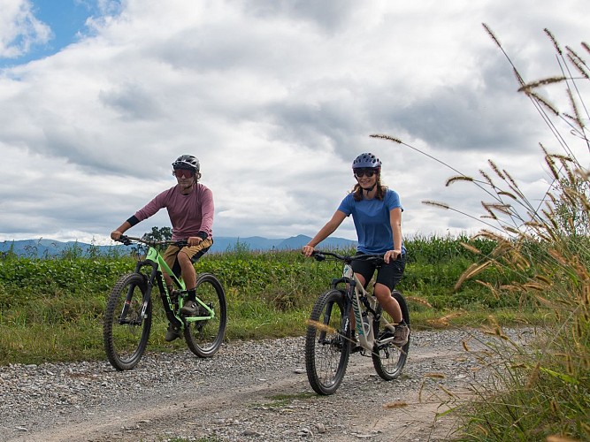 Hours plaine de l'Ourrou en VTT