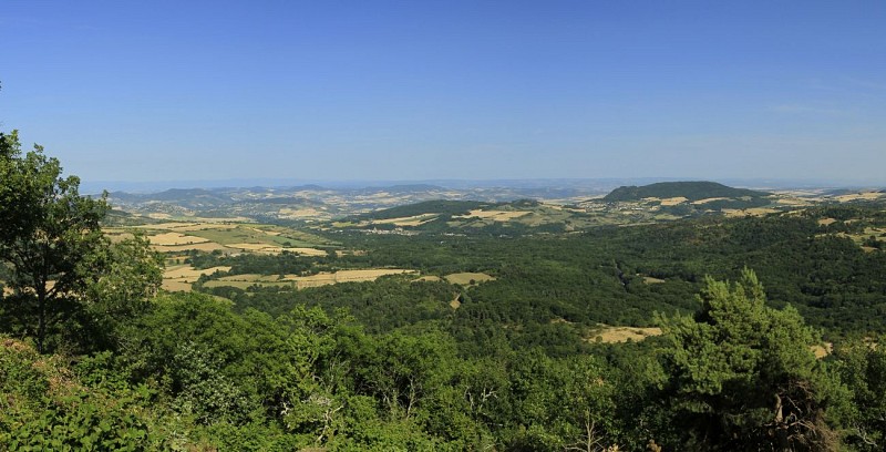 Vue depuis le mont Redon