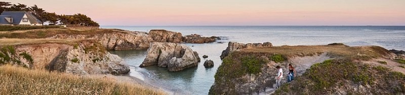 La côte sauvage au crépuscule, Le Pouliguen_15