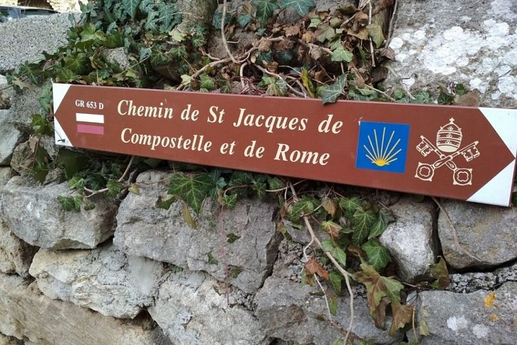 Sur le chemin de Saint-Jacques de Compostelle
