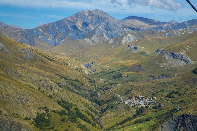 Chemin des Ayes depuis le Chazelet_La Grave