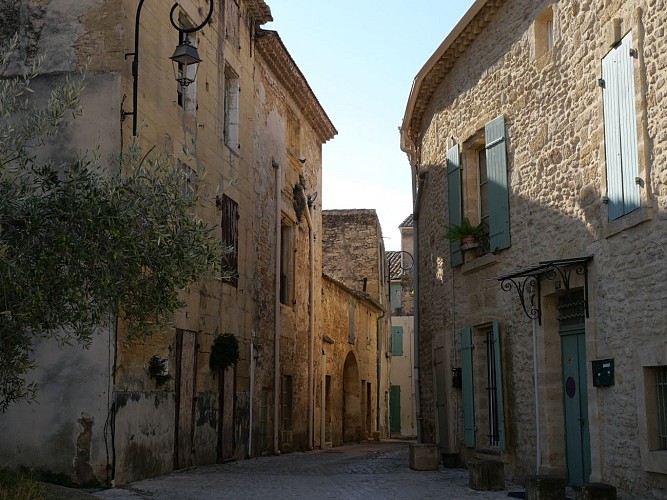 Schleife von Uzège Pont du Gard - lange Variante_Uzès