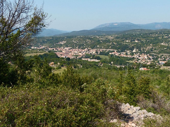 Vue sur le Caroux