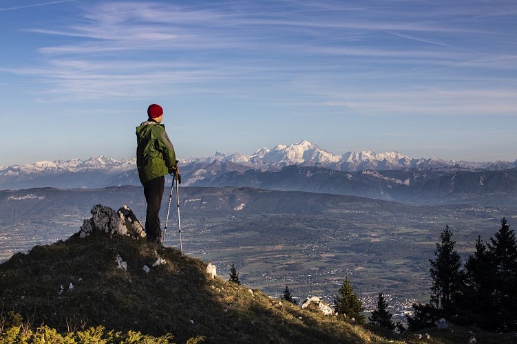 Uitzicht vanaf de Jura Hooglanden
