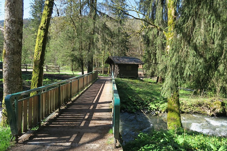 Les Dérèches - a walk along the banks of the Dranse river