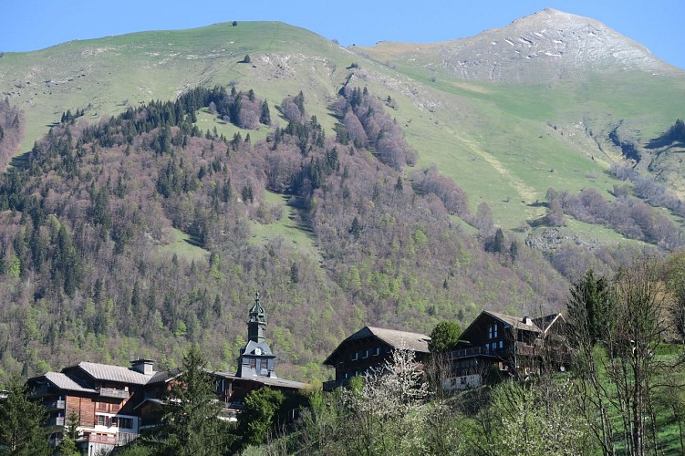 Les Dérèches - promenade au bord de la Dranse_Montriond