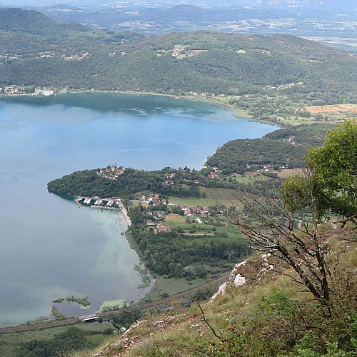 Lac du Bourget depuis le Sapenay