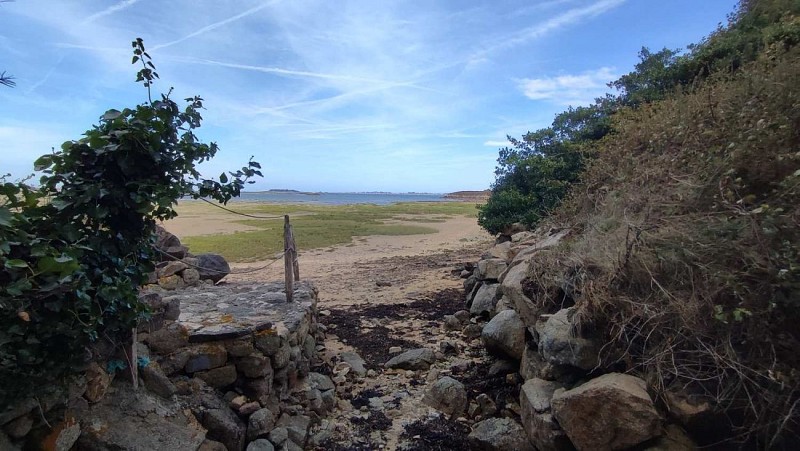 Accès à une plage | Lanmodez