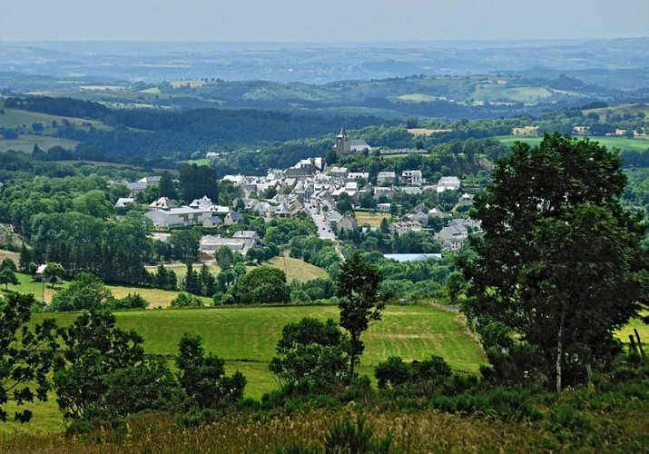 Vue sur Laguiole